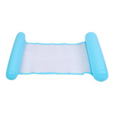 Cama De Água Insuflável Flutuante Piscina Rede Dobrável