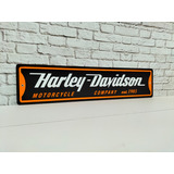 Cuadro Harley Davidson Motorcycle Company Letrero De Metal