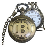 Reloj Bolsillo Personalizado En Laser Bitcoin