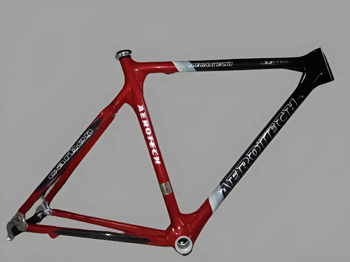 Quadro De Bicicleta Aerotech Ultra Carbono