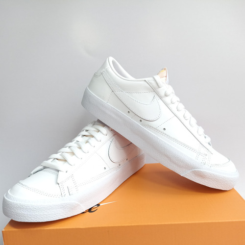 Tenis Nike Blazer Low '77 Blancos De Mujer Originales / #5mx