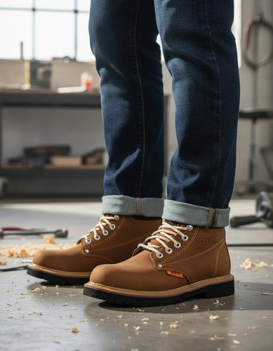 Bota Hombre Hiking Steel Boost Original | Envío gratis
