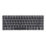 Teclado Plateado Para Hp Elitebook 840 G3