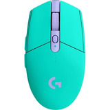 Mouse Gamer Logitech G305 Wireless Mint Lightspeed Pc Color Mint