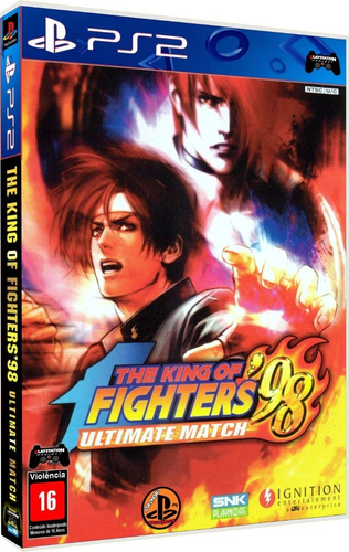 The King Of Fifhters 98 Ultimate Match P/ps2 Slim Bloqueado