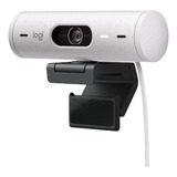 Webcam Full Hd Logitech Brio 500 Branco Usb-c - 960-001426