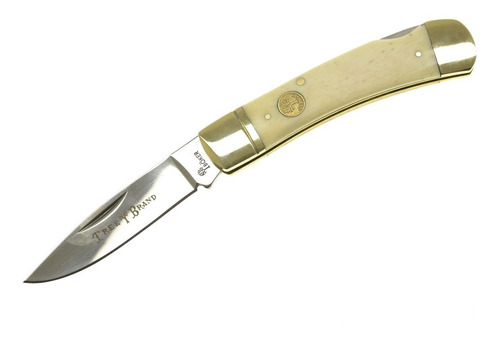 Bo110250wb Boker Navaja Gentleman Lockback Cacha De Hueso