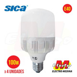 Lampara Led Hi-power 100w E40 Fria X 4 U Sica Electro Medina