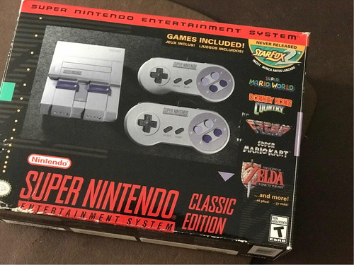 Consola Super Nintendo Classic Edition