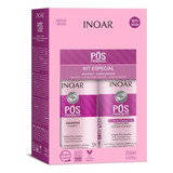 Kit Inoar Pós-progress Shampoo + Condicionador Com 250ml
