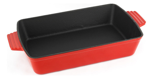 Magefesa Ferro Bandeja Horno 24x24 Cm Hierro Fundido Rojo