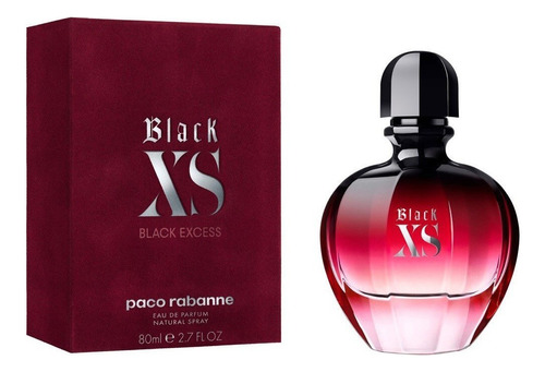 Paco Rabanne Xs Black Woman 80ml Edp Nueva Presentacion 