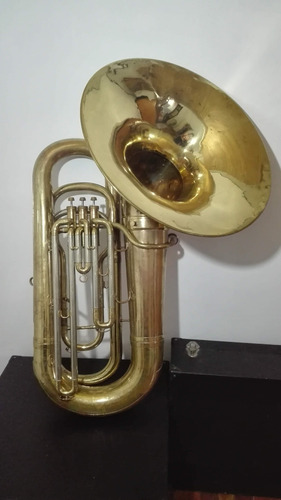 Tuba En Bb Marca Besson 3 Pistones