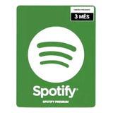 Spotify Premium  3 Meses Gift Card Envio Imediato