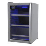 Cervejeira Venax Blue Light 100l Porta Invertida Cinza 220v