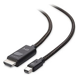 Cable Mini Displayport 1.4 A Hdmi 8k De 6 Pies, Color Negro