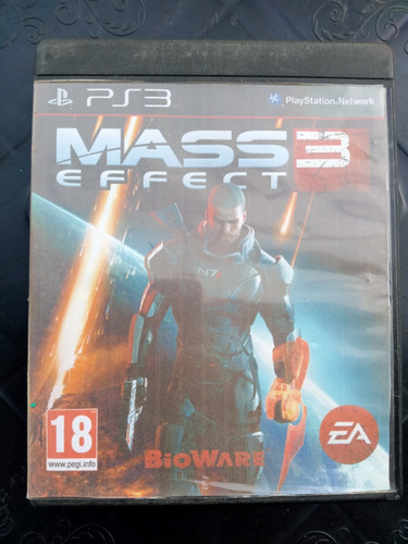 Mass Effect 3 Ps3 Físico Original Juego 