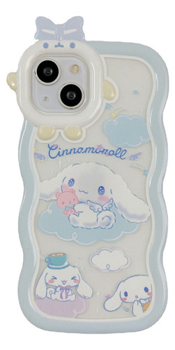 Funda De Teléfono De Cinnamoroll De Silicona For iPhone 1315