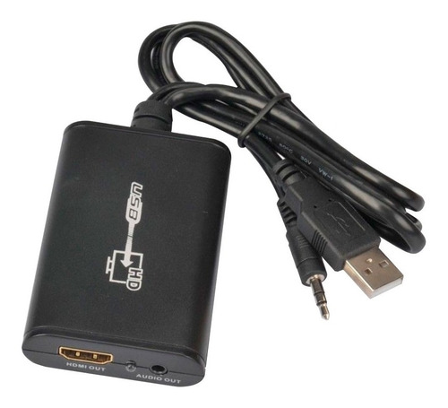 Conversor Adaptador Usb A Hdmi Full Hd  Microcentro Garantia