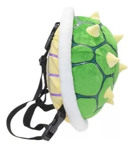 Mochila De Peluche Caparazon Tortuga Bowser Mario Bros