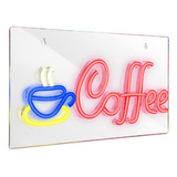 Letrero De Neón Para Café, Alimentado Por Usb, Luz Led Para