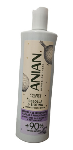 Champu De Cebolla Y Biotina 400 Ml - mL a $62