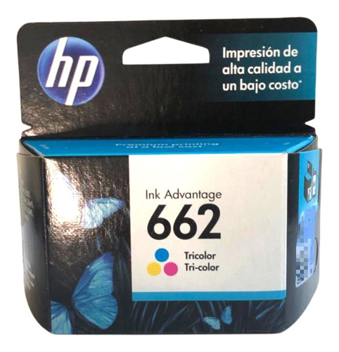 Cartucho Original  Hp 662 Color Cz104al Facturado