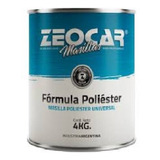 Masilla Poliester Zeocar X 4 Kg