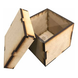 Caja Cubo 6cm, Fibrofacil, Pack X10unidades