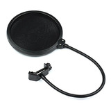 Pop Filter Tela Anti Sopro Para Microfone Com Haste Flexível