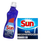Sal Regeneradora Antisarro + Abrillantador Sun Lavavajillas