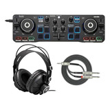 Controlador Compacto Hercules Dj Control Starlight Con Paque