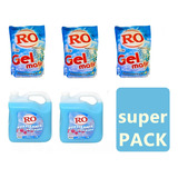 Detergente Gel Concentrado X3 + Suavizante Ro X2 Super Pack