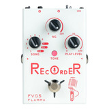 Flamma Recorder Fv05 Pedal Grabador De Voz Y Guitarra