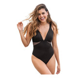 Swimwear Entero Control 19a123n Negro