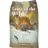 Alimento Taste Of The Wild Canyon River Feline Para Gato Sabor Trucha Y Salmón Ahumado En Bolsa De 2.2kg