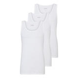 Camiseta Boss De Resaque 3 Pack Color Blanco 100% Original