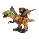 Brinquedo De Dinossauro Amarelo 46x25,5x19cm Amarelo