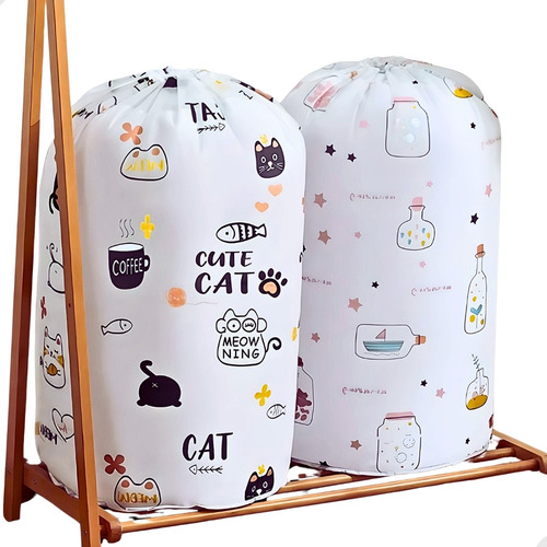 1 Cesto De Roupa Bebe Infantil Organizador Dobravel Estampas