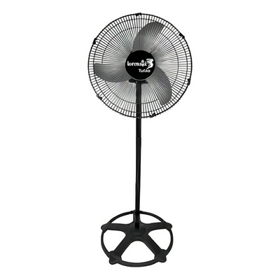 Ventilador De Coluna Loren Sid Sprint 60cm 3 Velocidades Bivolt Preto