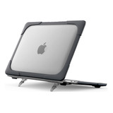 Funda Macbook Pro 13  Procase Con Soporte Color Negro