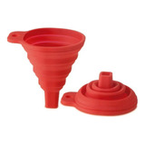 Funil De Silicone Retrátil - 13cm - Mimo Style