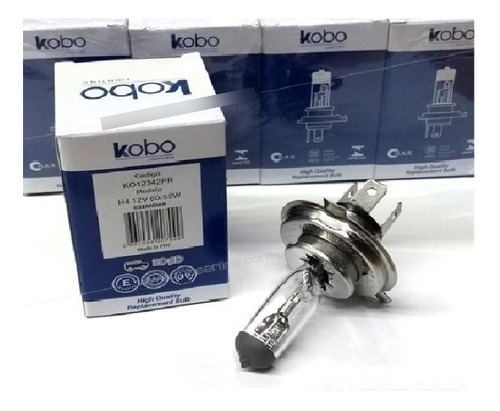 Lampara Kobo Para Motos 35w 12v H4 Cristal Caseros