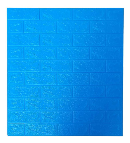 Lámina Pegatina Panel 3d Azul Autoadhesivo Para Pared