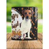 Taza Jack Russel Terrier Con El Nombre De Tu Mascota