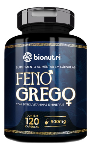 Feno Grego 120 Caps 500mg - Bionutri