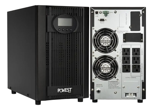 Ups Powest Titan 2000va - Online Doble Conversion Fp 0.9