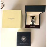 Longines Reloj Conquest Original Correa De Piel Con Grantia