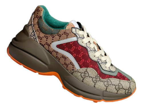 Tenis Zapatilla Gucci Rhyton Mujer 