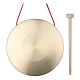 22cm Mano Gong Platillos Latón Cobre Capilla Ópera Percusión